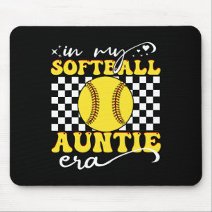 In My Softll Auntie Era Groovy Retro Proud Softll Mouse Pad