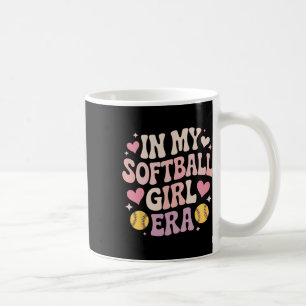 In My Softll Girl Era Fastpitch Girls Softll Team Coffee Mug