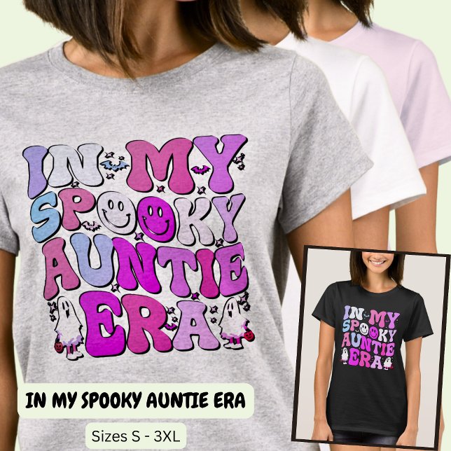 IN MY SPOOKY AUNTIE HALLOWEEN ERA T-Shirt (Creator Uploaded)