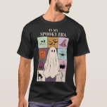 In My Spooky Era Fun Ghost Retro Halloween Trendy  T-Shirt