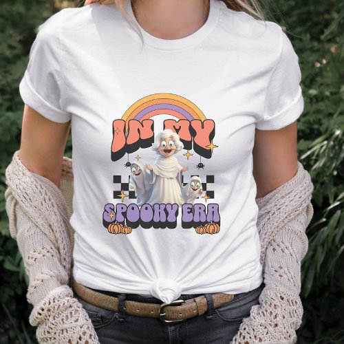 In My Spooky Era Grandma Ghost Halloween T_Shirt