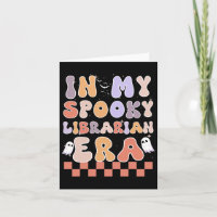 In My Spooky Librarian Era Ghost Halloween Retro