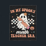 In My Spooky Math Teacher Era Groovy Retro Hallowe Fleece Blanket<br><div class="desc">In My Spooky Math Teacher Era Groovy Retro Halloween Costume</div>