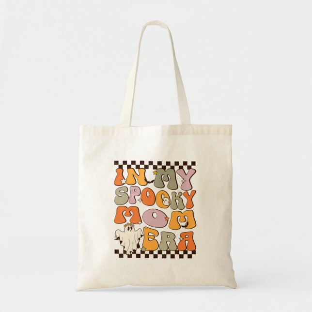 In My Spooky Mom Era Ghost Halloween  Tote Bag (Front)
