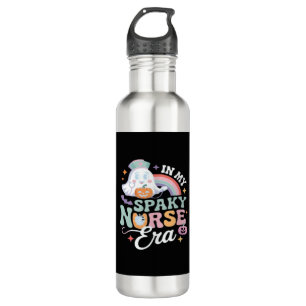 In My Spooky Nurse Era Halloween Trick Or Treat Es Stainless Steel Water Bottle
