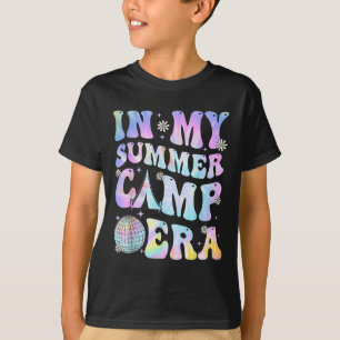 In My Summer Camp Era Camping Tie Dye Last Day Of T-Shirt