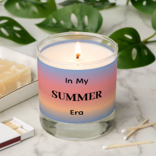 In My Summer Era Gradient Sunrise Color Scented Candle