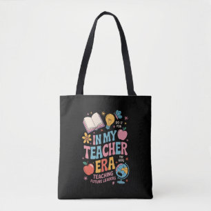 In My Teacher Era Back to School Kindergarten Tote Bag