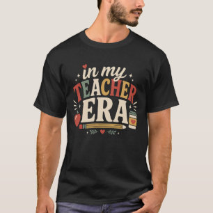 In My Teacher Era Retro Teacher T-Shirt