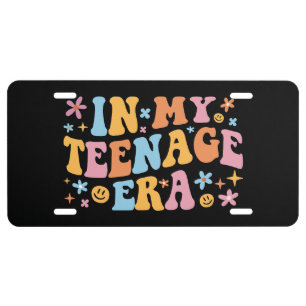 In My Teenage Era I License Plate