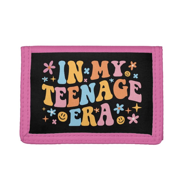 In My Teenage Era I Trifold Wallet (Front)