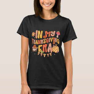 In My Thanksgiving Era Retro Groovy Thankful Fall  T-Shirt