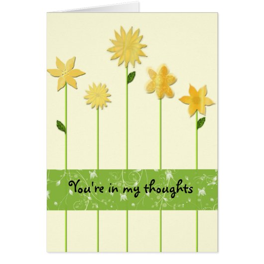 In my thoughts cards (Front)
