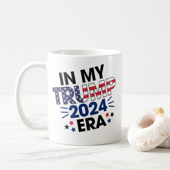 In My Trump 2024 Era Coffee Mug (With Donut)