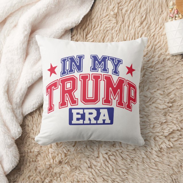 In My Trump Era  Throw Pillow (Blanket)
