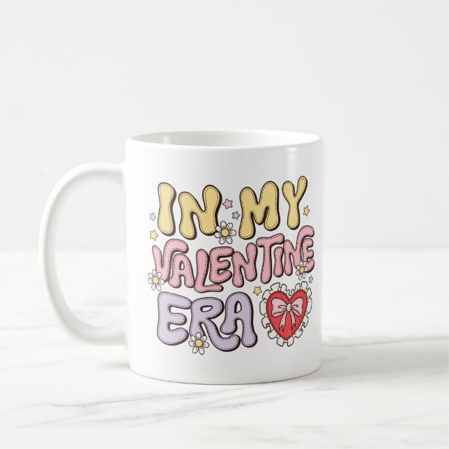 In My Valentine Era Coffee Mug (Left)