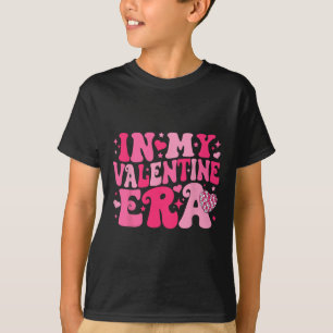 In My Valentine Era Retro Valentines Day Women Hea T-Shirt