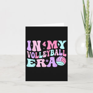 In My Volleyball Era Volleyball Lover Coach Player Card