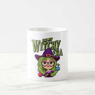 In My Witchy Era Cool Halloween Print Design Coffee Mug