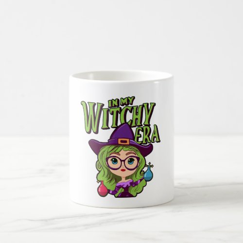 In My Witchy Era Cool Halloween Print Design Coffee Mug