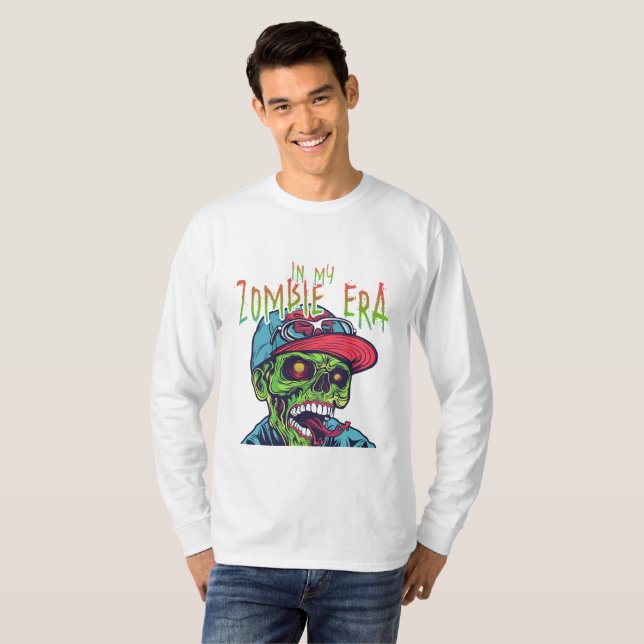 In My Zombie Era | Funny Halloween Shirt (Front Full)
