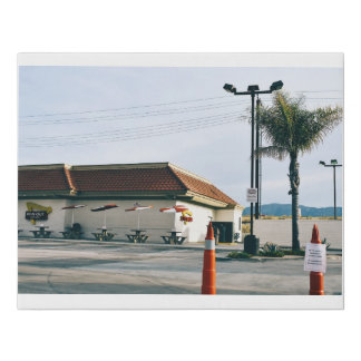 In-N-Out: Closed for Curfew (Summer 2020) Faux Canvas Print