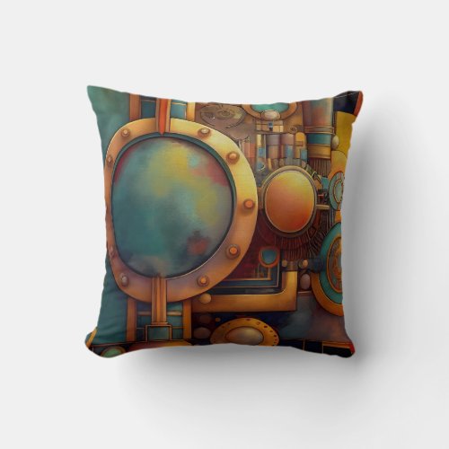 In Need of Steam Throw Pillow