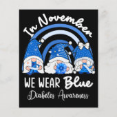 In November We Wear Blue Gnomes (Front)