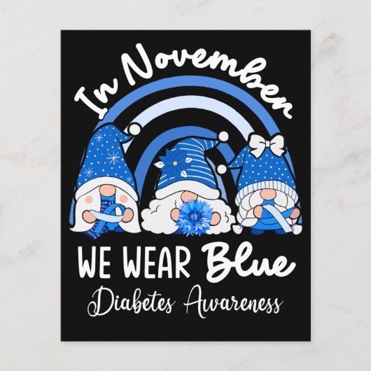 In November We Wear Blue Gnomes (Front)