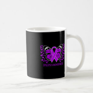 In November We Wear Purple For Epilepsy Awareness Coffee Mug