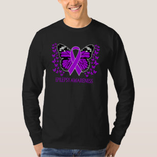 In November We Wear Purple For Epilepsy Awareness T-Shirt