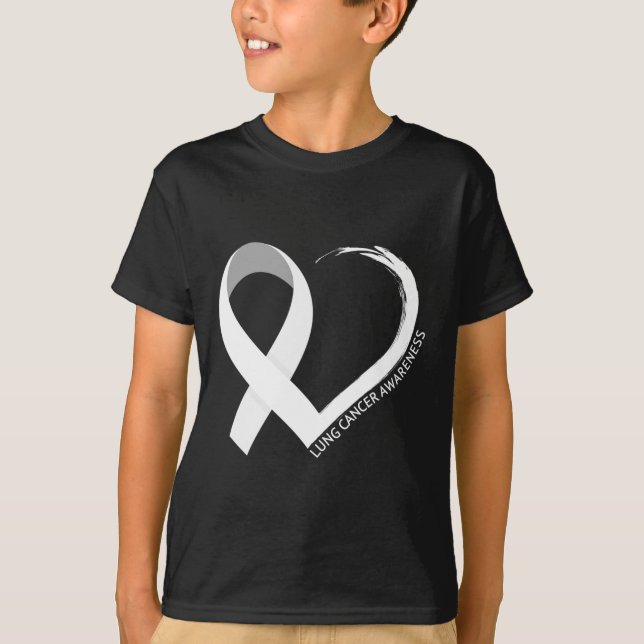 In November We Wear White Lung Cancer Awareness Mo T-Shirt (Front)