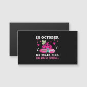 in october we wear pink breast cancer awareness (Front/Back)