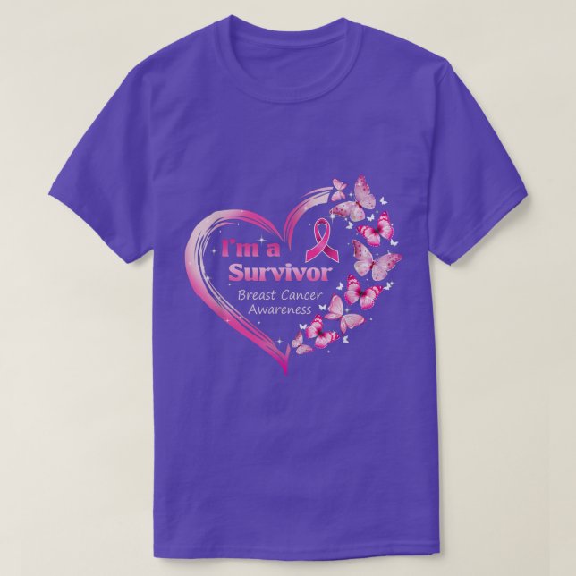 In October We Wear Pink Breast Cancer Awareness Bu T-Shirt (Design Front)