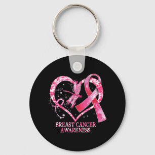 In October We Wear Pink Breast Cancer Awareness Dr Keychain