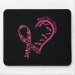 In October We Wear Pink Breast Cancer Awareness Dr Mouse Pad