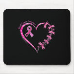 In October We Wear Pink Breast Cancer Awareness Dr Mouse Pad