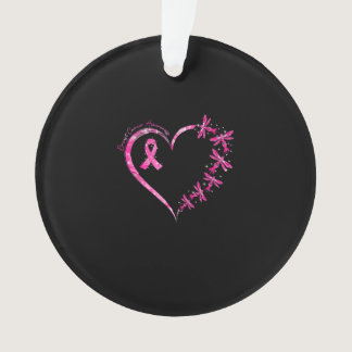 In October We Wear Pink Breast Cancer Awareness Dr Ornament