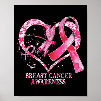 In October We Wear Pink Breast Cancer Awareness Dr Poster