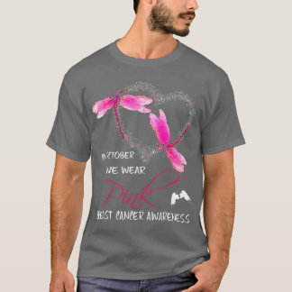In October We Wear Pink Breast Cancer Awareness Dr T-Shirt