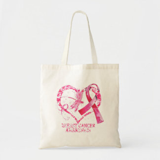 In October We Wear Pink Breast Cancer Awareness Dr Tote Bag