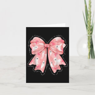 In October We Wear Pink Breast Cancer Awareness Gh Card