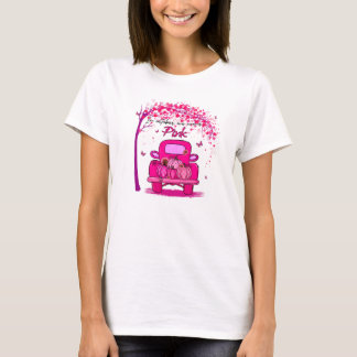 In October We wear Pink Breast Cancer Awareness T-Shirt