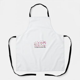In October We Wear Pink Duck Design 🎀🦆💗 Apron