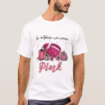 In October We Wear Pink Footbyll Breast Cancer Awa T-Shirt<br><div class="desc">In October We Wear Pink Footbyll Breast Cancer Awareness 4</div>