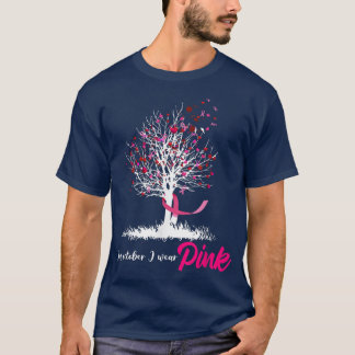 In October We Wear Pink Truck Breast Cancer Awaren T-Shirt