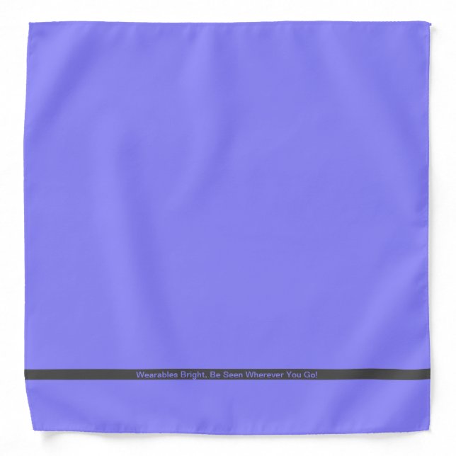 In Periwinkle A Bandana (Front)