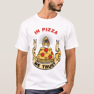 target shirt in pizza we trust