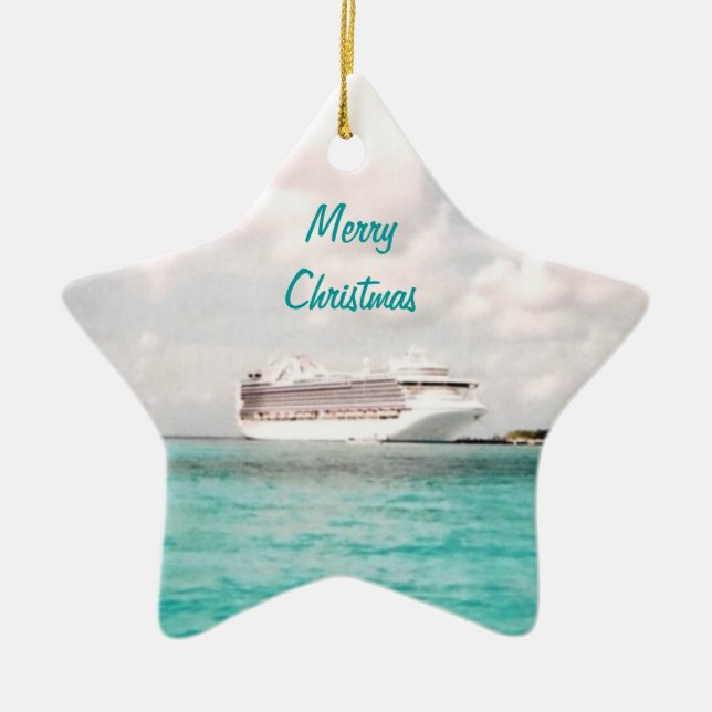 In Port Christmas Ornament (Front)