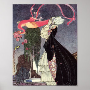 In Powder and Crinoline Kay Nielsen Poster